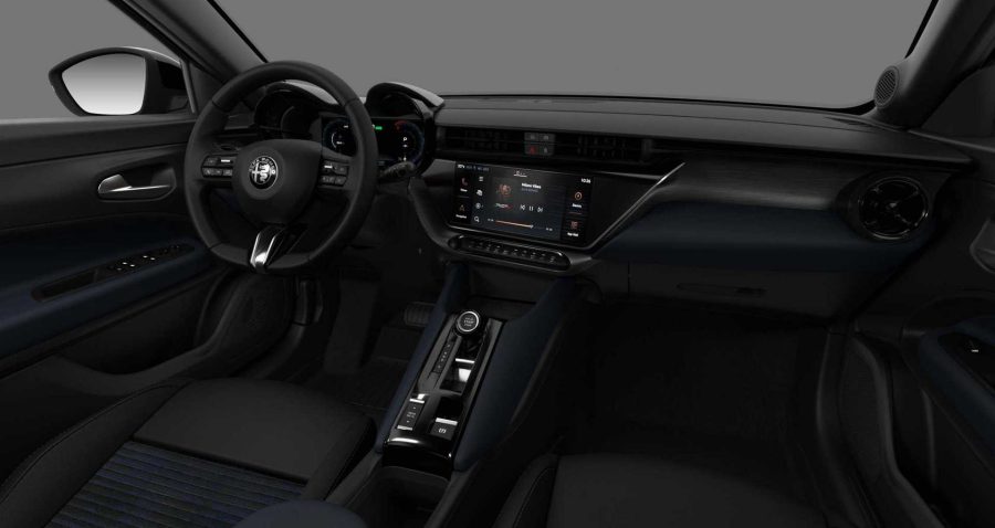 Renting Coches Alfa Romeo JuniorIbrida Negro, Blanco