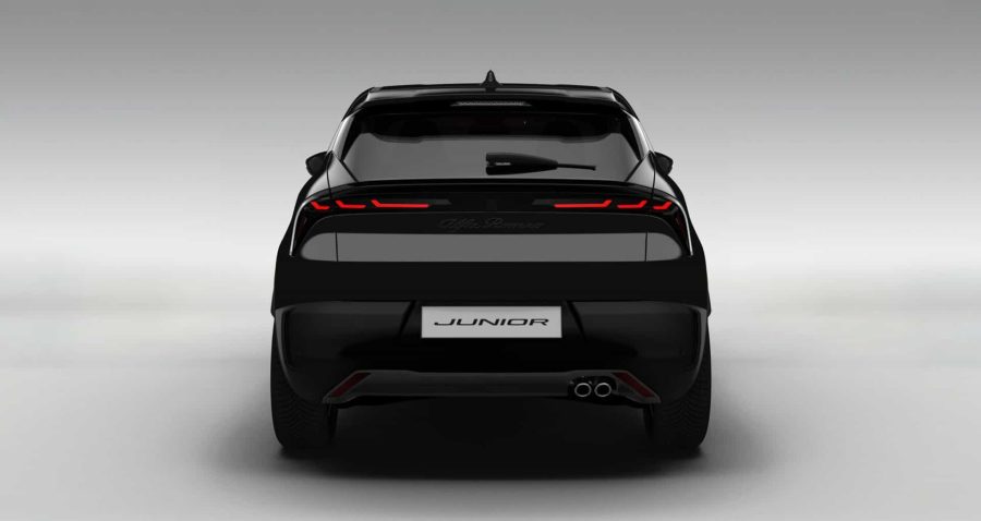 Renting Coches Alfa Romeo JuniorIbrida Negro, Blanco