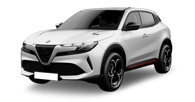 Renting Coches Alfa Romeo JuniorIbrida Speciale Blanco Sempione