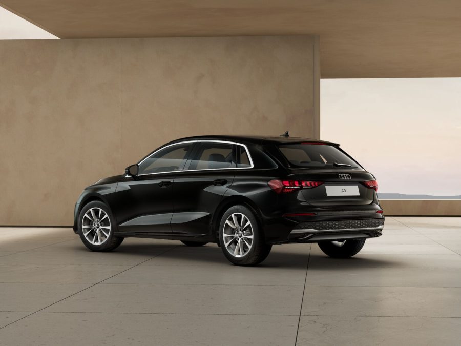 Renting Coches Audi A3 SportbackTFSi 85kW 6vel Advanced Negro