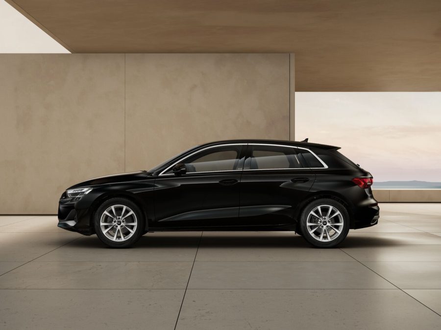 Renting Coches Audi A3 SportbackTFSi 85kW 6vel Advanced Negro