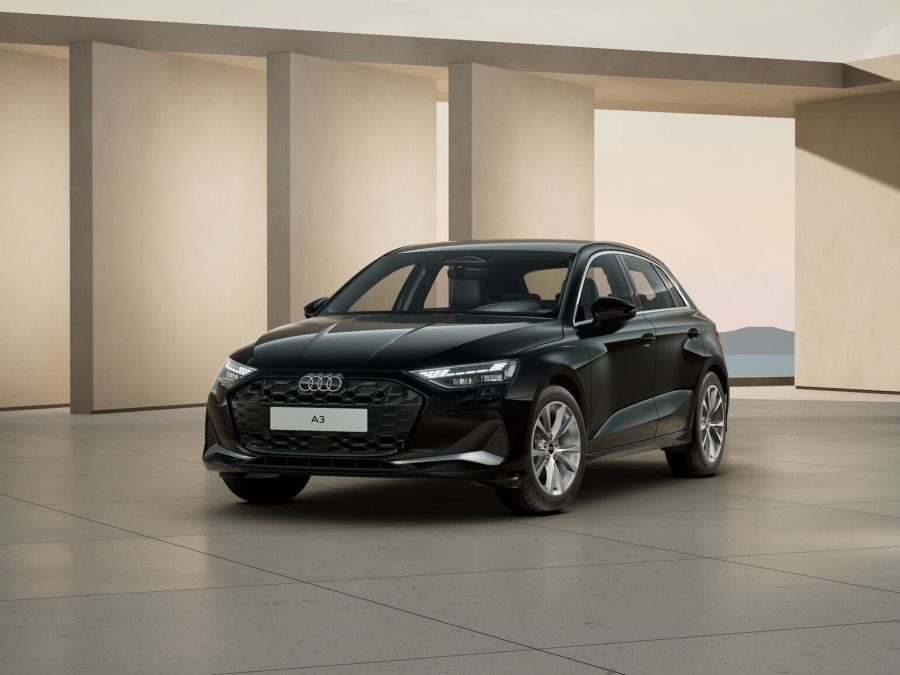 Renting Coches Audi A3 SportbackTFSi 85kW 6vel Advanced Negro