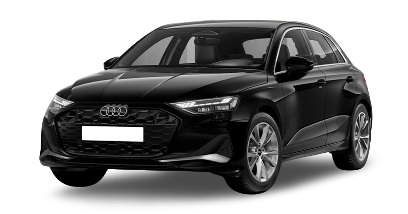 Renting Coches Audi A3 SportbackTFSi 85kW 6vel Advanced Negro