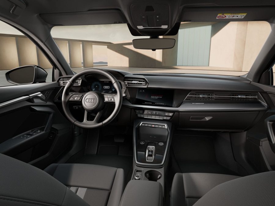 Renting Coches Audi A3 SportbackTFSi e 150kW S-Tronic Advanced Negro
