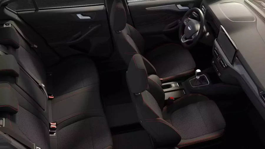 Renting Coches Ford Focus1.0T EcoBoost MHEV ST-Line X Blanco