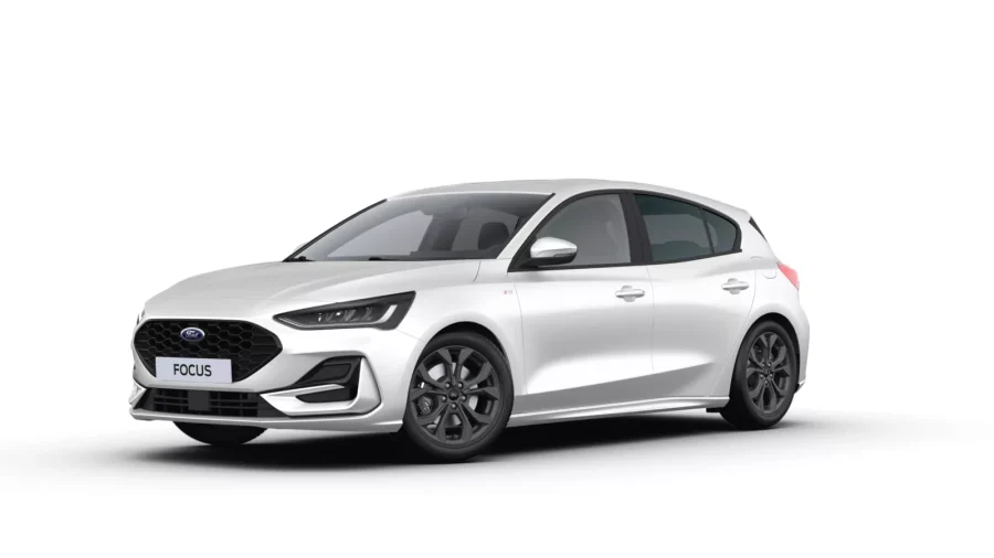 Renting Coches Ford Focus1.0T EcoBoost MHEV ST-Line X Blanco