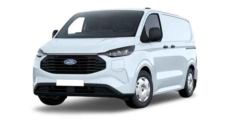 Renting Coches Ford Transit-Custom Furgón Van 2.0 Ecoblue 280 L1 Trend Blanco