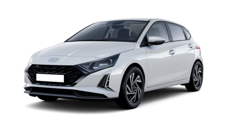 Renting Coches Hyundai i20-1.0 TGDi Klass Atlas White
