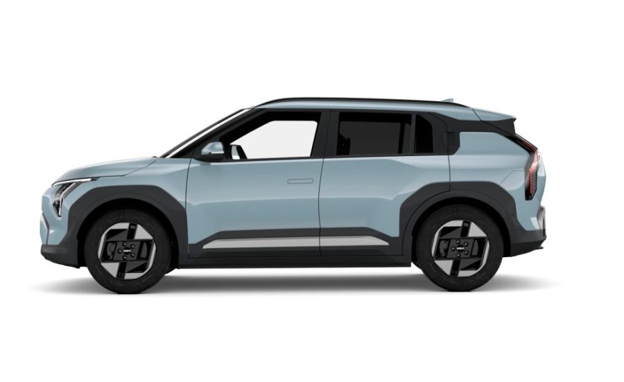 Renting Coches Kia EV3Earth (Standard Range) Frost Blue, Clear White, Aventurine Green, Terra Cotta, Aurora Black Pearl