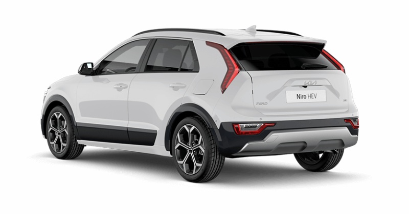 Renting Coches Kia Niro1.6 HEV Drive Clear White