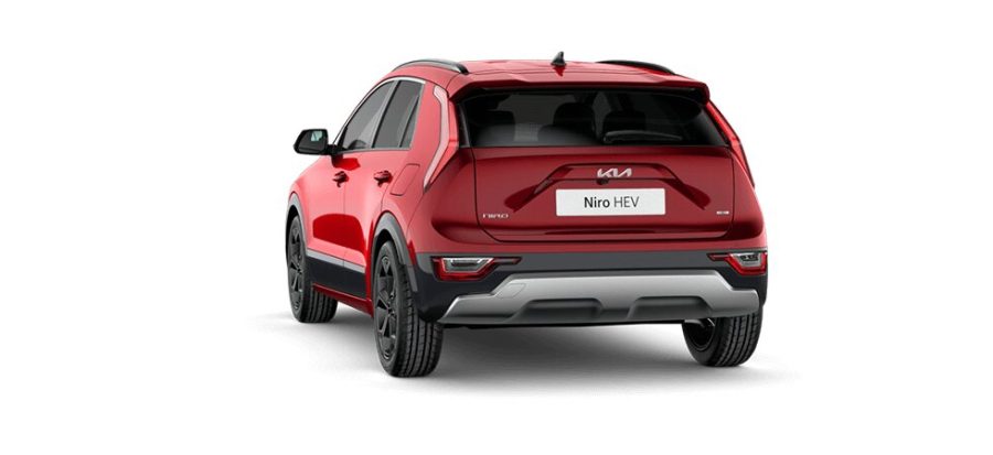 Renting Coches Kia NiroHEV Drive Runway Red
