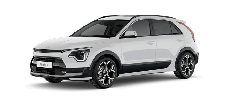 Renting Coches Kia Niro1.6 HEV Drive Clear White
