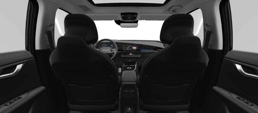 Renting Coches Kia NiroHEV Drive Runway Red