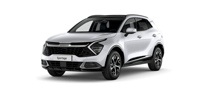 Renting Coches Kia Sportage1.6 CRDi MHEV Business DCT Cassa White