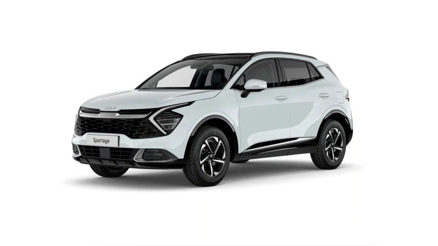 Renting Coches Kia Sportage1.6 T-GDi HEV Drive 4×2 Cassa White