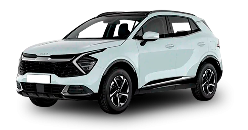 Renting Coches Kia Sportage1.6 T-GDi MHEV Drive Cassa White