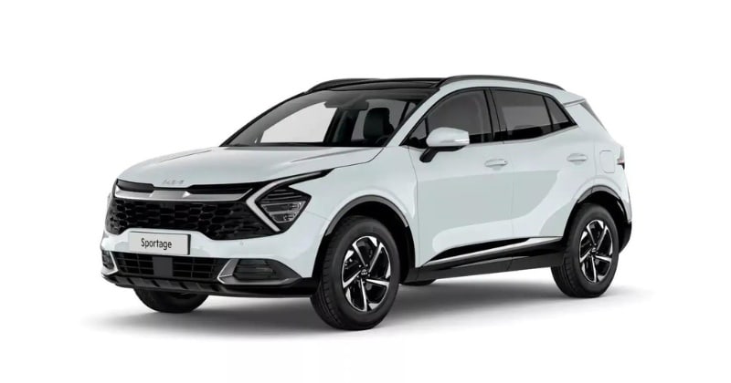 Renting Coches Kia Sportage1.6 T-GDi MHEV Drive Cassa White