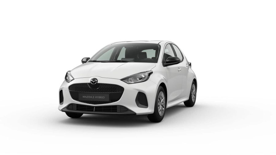 Renting Coches Mazda 2Hybrid 1.5 CVT Prime-Line Lunar White
