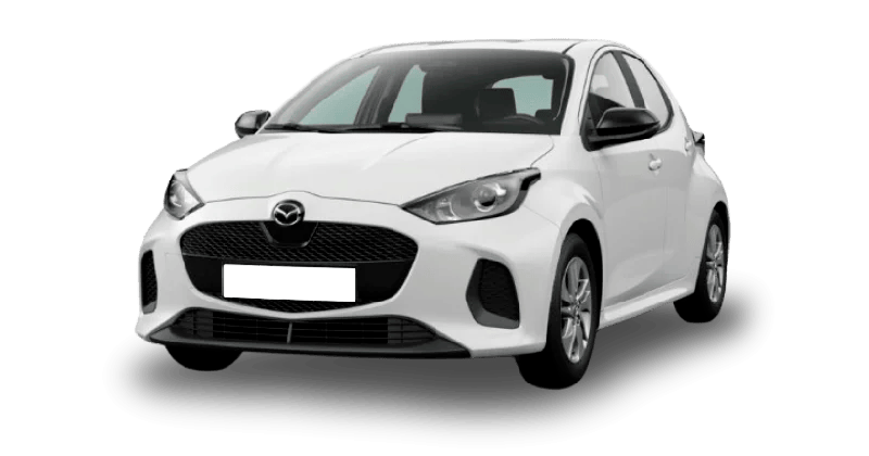 Renting Coches Mazda 2-Hybrid 1.5 CVT Centre-Line Lunar White