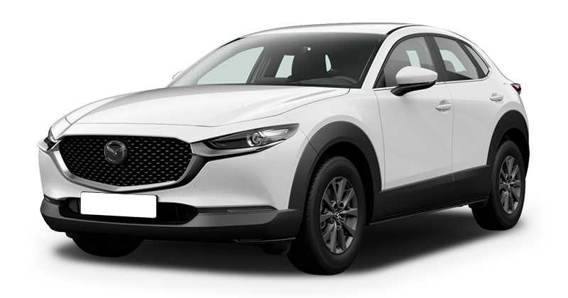 Renting Coches Mazda CX-30-2.5 e-Skyactiv G MHEV MT Prime-Line Blanco