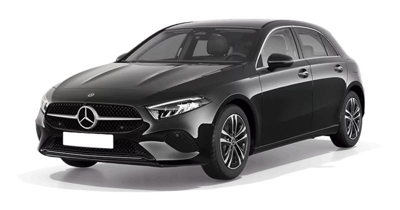 Renting Coches Mercedes Benz Clase A180 Negro Noche