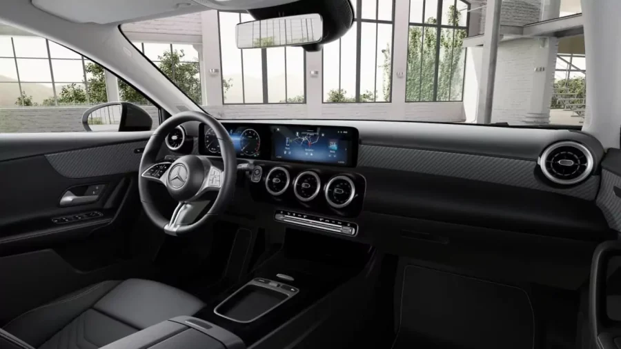 Renting Coches Mercedes Benz Clase A180 Negro Noche