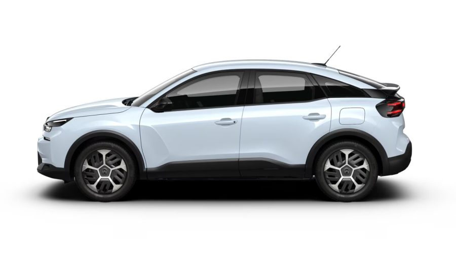 Renting Coches Citroën C4Hybrid Plus Blanco Okenite, Mercury Grey (metalizado)