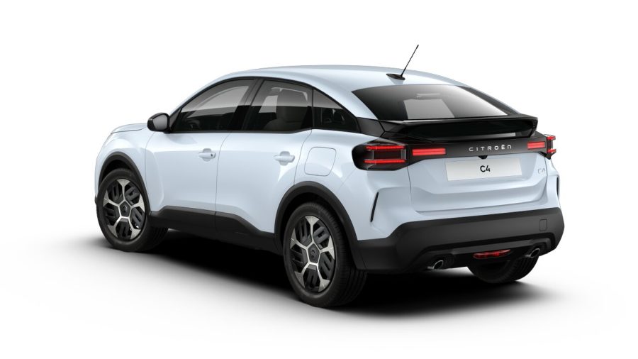 Renting Coches Citroën C4Hybrid Plus Blanco Okenite, Mercury Grey (metalizado)