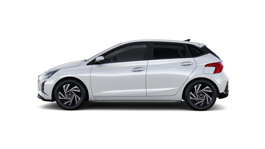 Renting Coches Hyundai i205p 1.0 TGDI Klass Atlas White