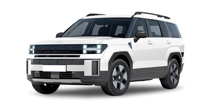 Renting Coches Hyundai Santa Fe-1.6T PHEV 4X4 AT Maxx White Cream