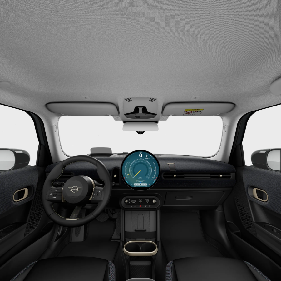 Renting Coches Mini CooperC Classic 5p Legend Grey, Blazing Blue