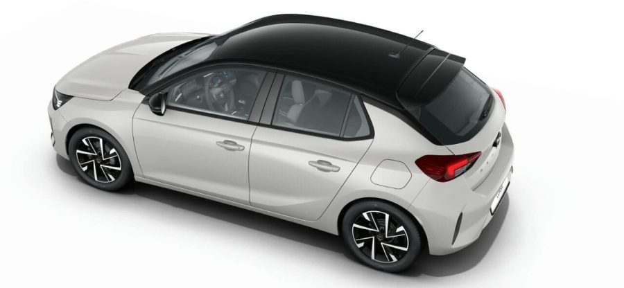 Renting Coches Opel Corsa1.2T XHL 74kW GS Blanco, Gris