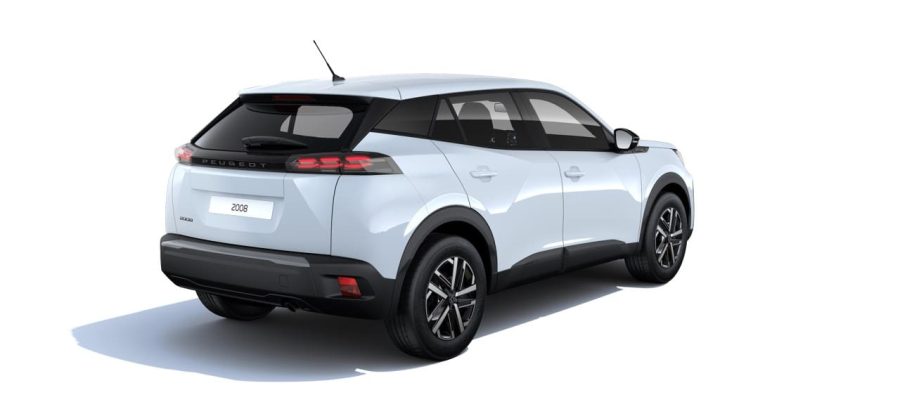 Renting Coches Peugeot 2008Style Hybrid 145 eDCS6 Blanco Okenite