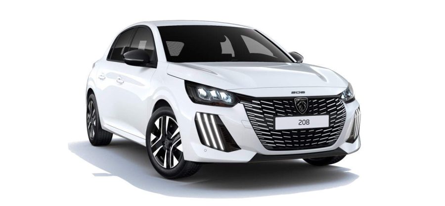 Renting Coches Peugeot 208Allure Gasolina 100 S&S 6 Vel. Man Blanco Banquise