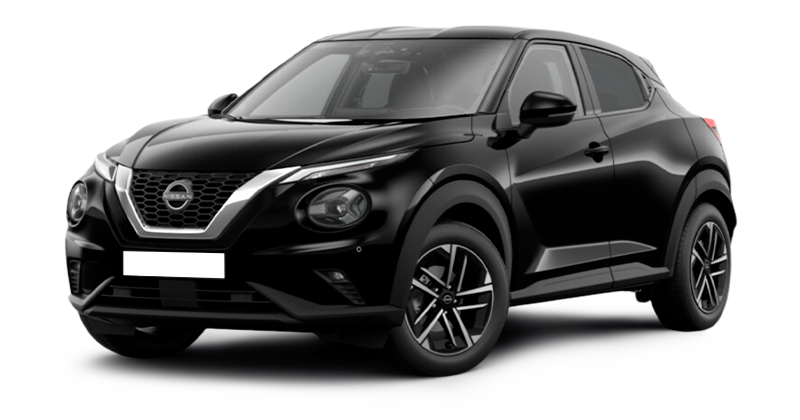 Renting Coches Nissan Juke-1.0 DIG-T 84 kW 6M/T N-Connecta Negro