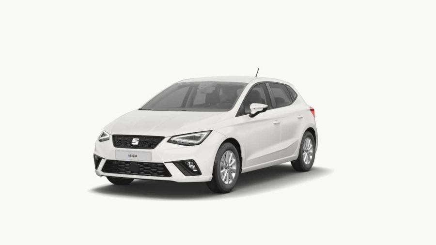 Renting Coches Seat Ibiza1.0 TSI Style XL Blanco Candy