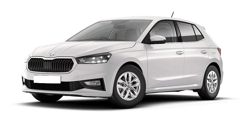 Renting Coches Skoda Fabia-1.0 TSI Selection Blanco