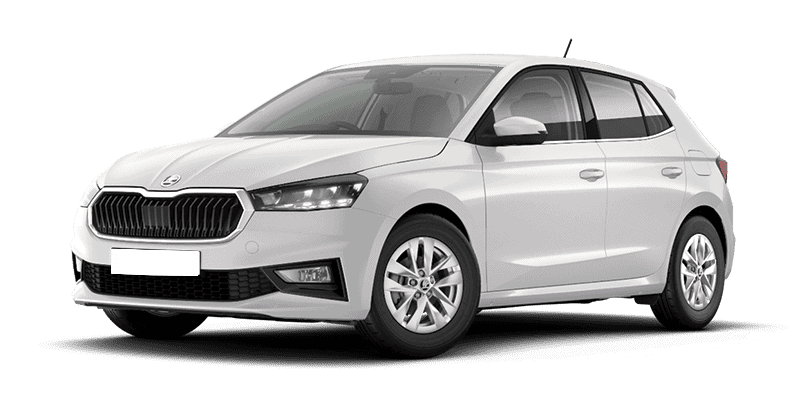 Renting Coches Skoda Fabia-1.0 TSI Selection Blanco