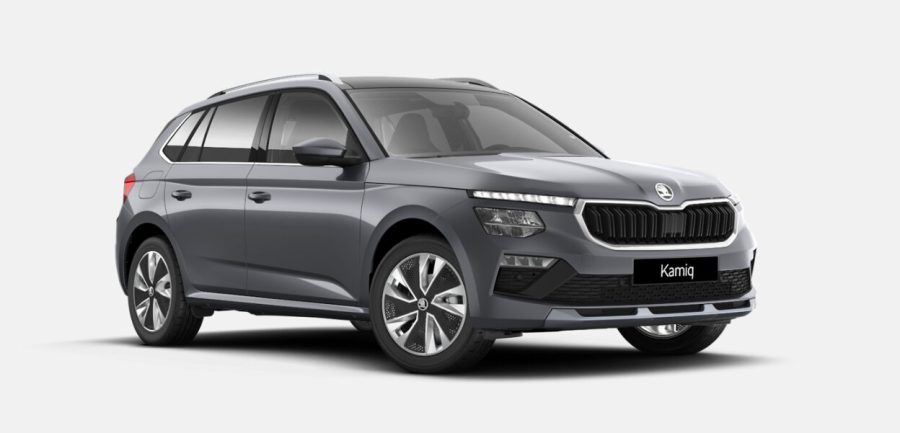 Renting Coches Skoda Kamiq1.0 TSI DSG Design Gris Graphite