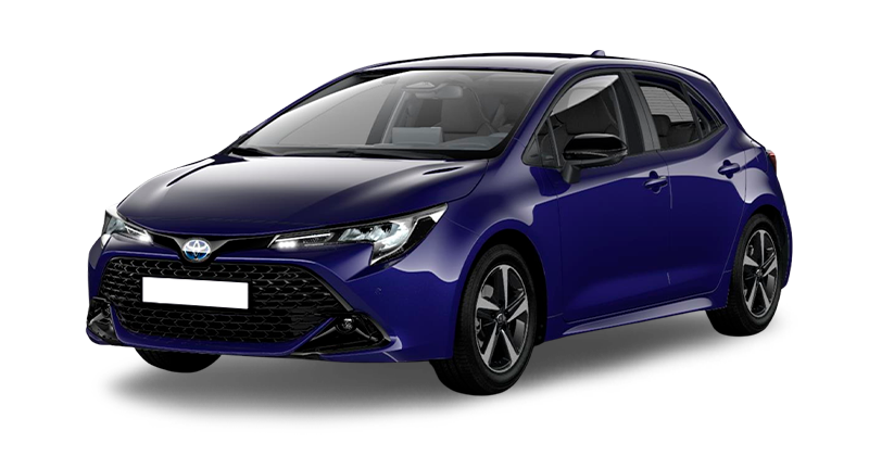 Renting Coches Toyota Corolla-Hybrid 140 e-CVT 5P Active Plus Azul Florida