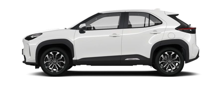 Renting Coches Toyota Yaris Cross130H e-CVT Active Plus Azul Florida, Blanco Classic, Negro Azabache, Gris Ágata, Gris Grafito, Bronce Oliva