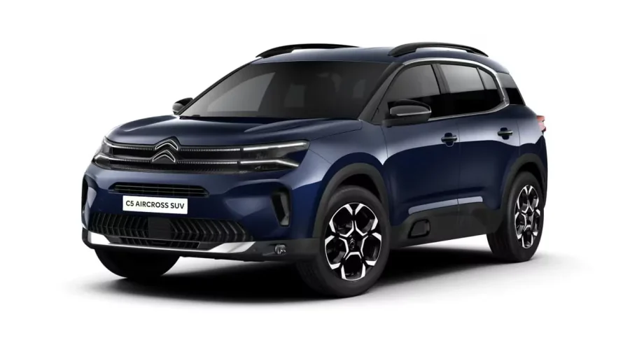Renting Coches Citroën C5 AircrossPlug-in Hybrid e-EAT8 Max Azul Eclipse
