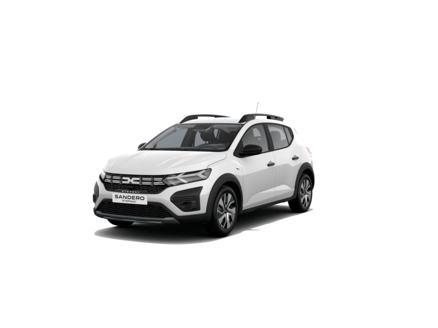 Renting Coches Dacia Sandero Stepway74kW ECO-G Essential Blanco Glaciar