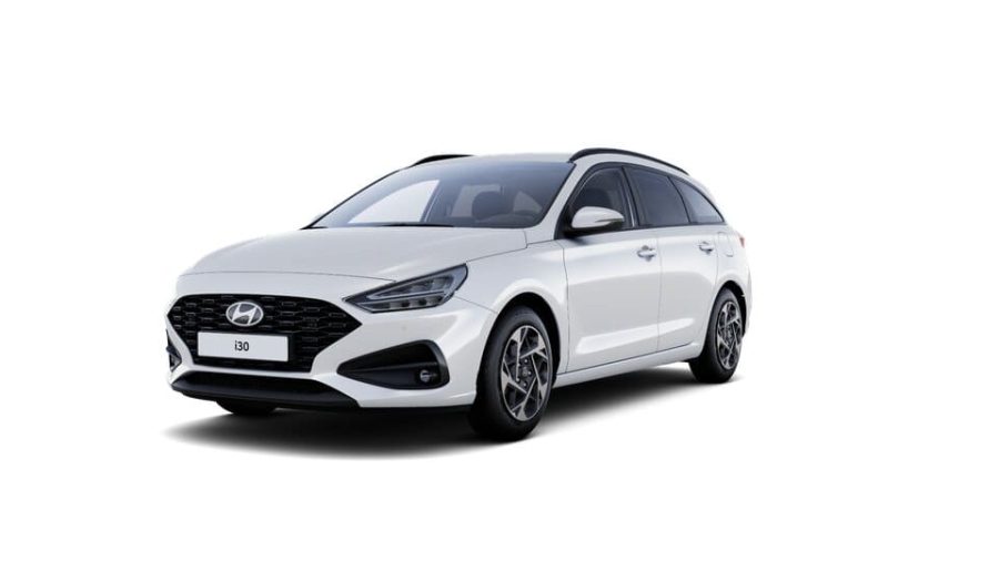 Renting Coches Hyundai i30CW 1.0 TGDI 48 V Klass Atlas White