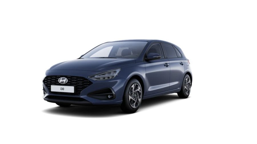 Renting Coches Hyundai i301.0 TGDI 48v Klass DCT 5P Sailing Blue