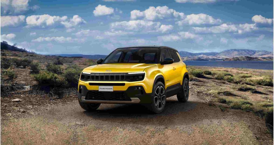 Renting Coches Jeep AvengerBEV Summit Amarillo Sun / Techo Negro, Rojo Ruby / Techo Negro, Blanco Snow / Techo Negro, Gris Stone / Techo Negro, Gris Granite / Techo Negro, Gris Storm / Techo Negro