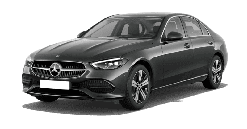 Renting Coches Mercedes Benz Clase C200 Gris Grafito