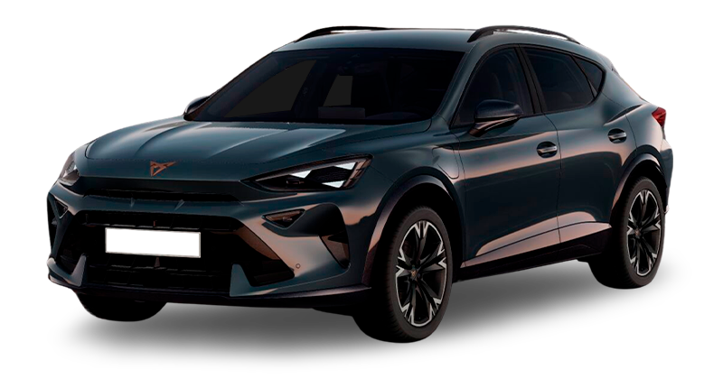 Renting Coches Cupra Formentor1.5 TSI e-Hybrid 150kW DSG Azul Fiord