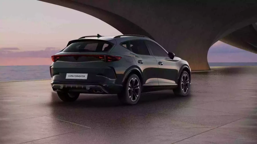 Renting Coches Cupra Formentor1.5 TSI e-Hybrid 150kW DSG Azul Fiord