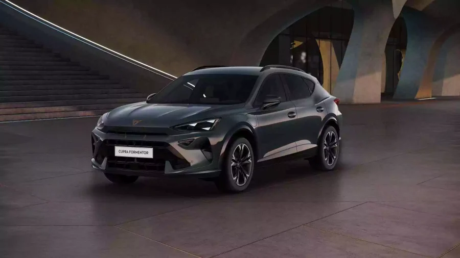 Renting Coches Cupra Formentor1.5 TSI e-Hybrid 150kW DSG Azul Fiord
